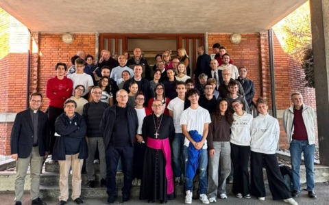 L’Arcivescovo Delpini in visita dopo l’alluvione