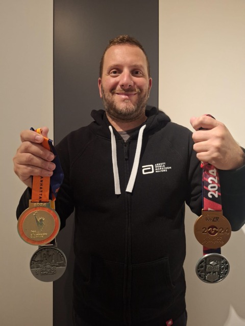 Semprini maratona di Chicago