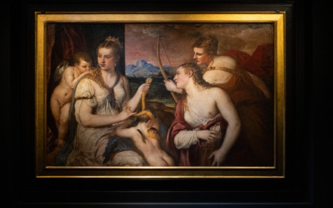 Boom di presenze in Villa Cusani Confalonieri per ammirare la “Venere che benda Amore” di Tiziano
