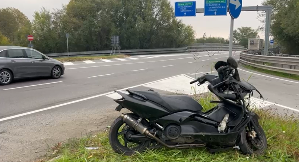 Scontro auto moto nella notte: grave un 24enne