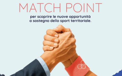 Nuove opportunità per lo sport territoriale, tutte le novità al workshop “Match Point”