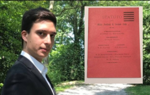 Addio al giovane che scoprì il primo statuto originale del Milan