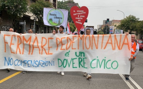 No Pedemontana: partita la maxi mobilitazione a Monza