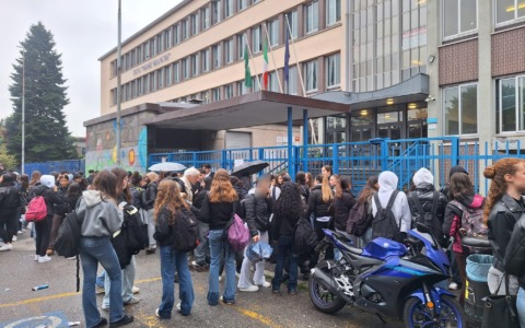Topi a scuola, maxi sciopero degli studenti