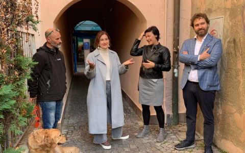 Il passaggio pedonale adottato da commercianti e cittadini