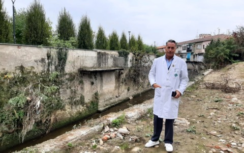 “Sistemate l’argine del Seveso, il quartiere è a rischio”