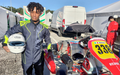 Esordio di Mensure al campionato italiano Kart