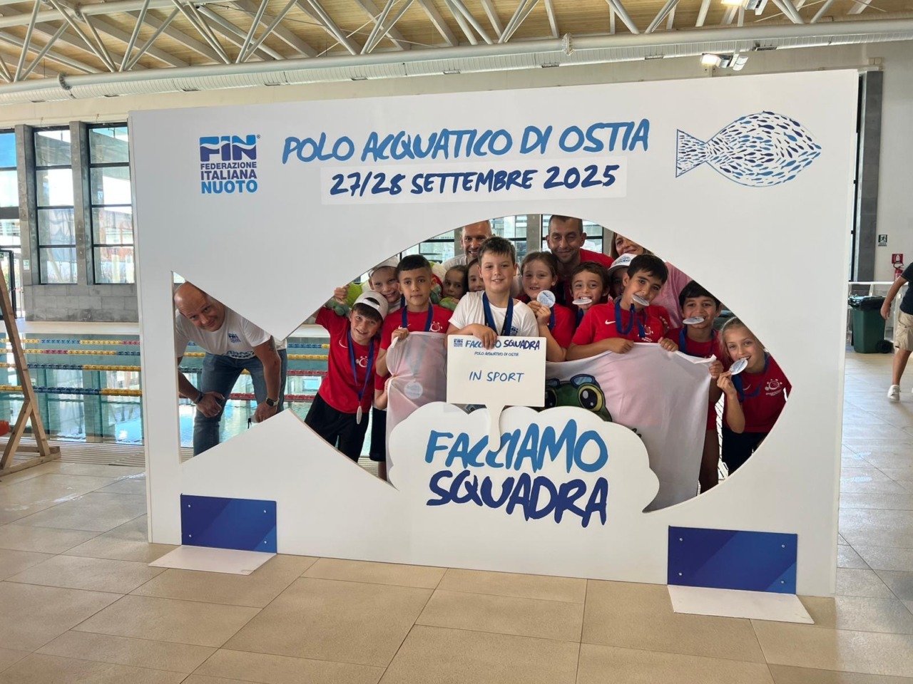 Giovanissimi in vasca per il Meeting Nazionale “Facciamo squadra”