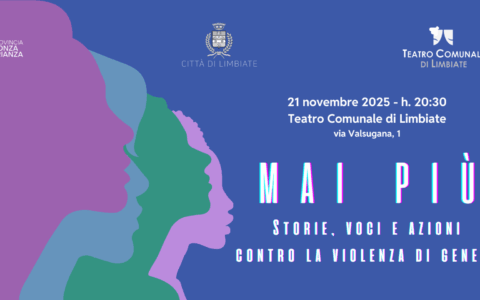 Storie, voci e azioni contro la violenza di genere: appuntamento il 21 novembre a teatro