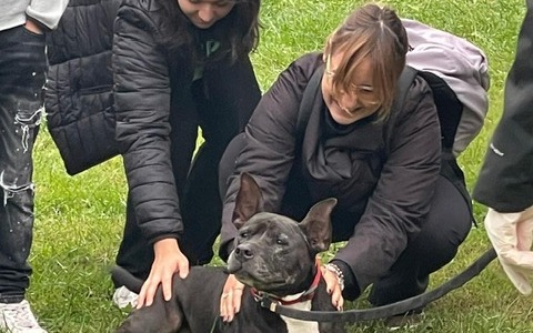 I ragazzi del CFP Marconi in visita al rifugio Enpa