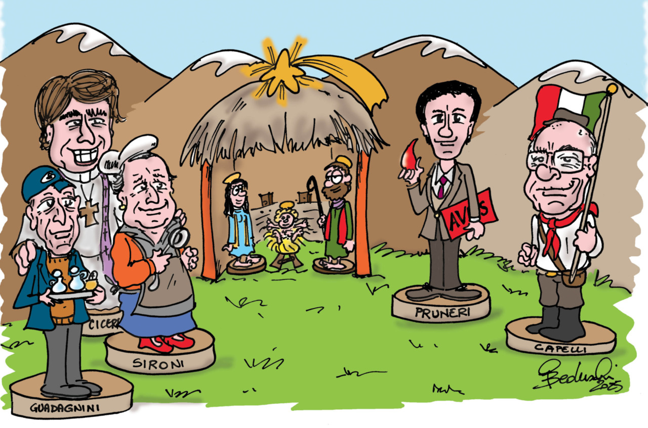 Nel presepe entrano cinque benemeriti che hanno scritto la storia di Correzzana