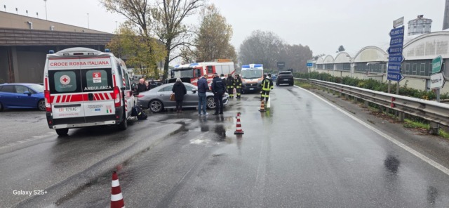 Giussano, incidente sulla Novedratese