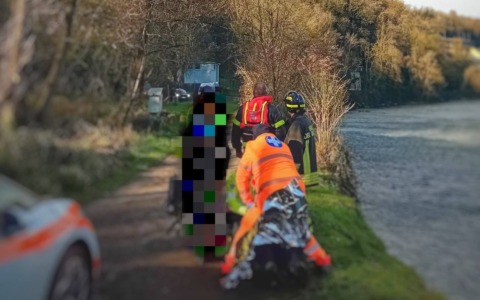 Cade nell’Adda, paura per un 69enne