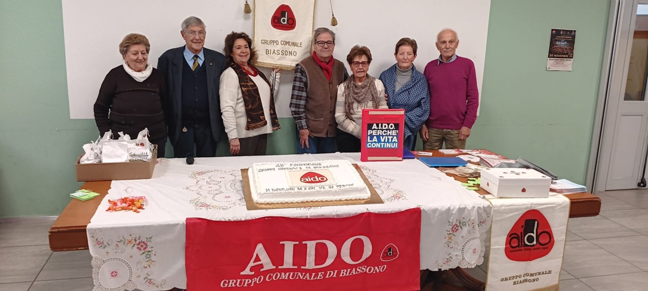 Aido Biassono festeggia 45 anni