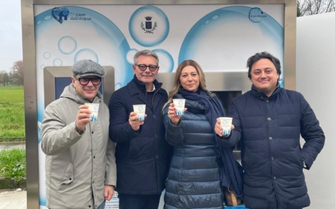 Inaugurata una nuova casetta dell’acqua