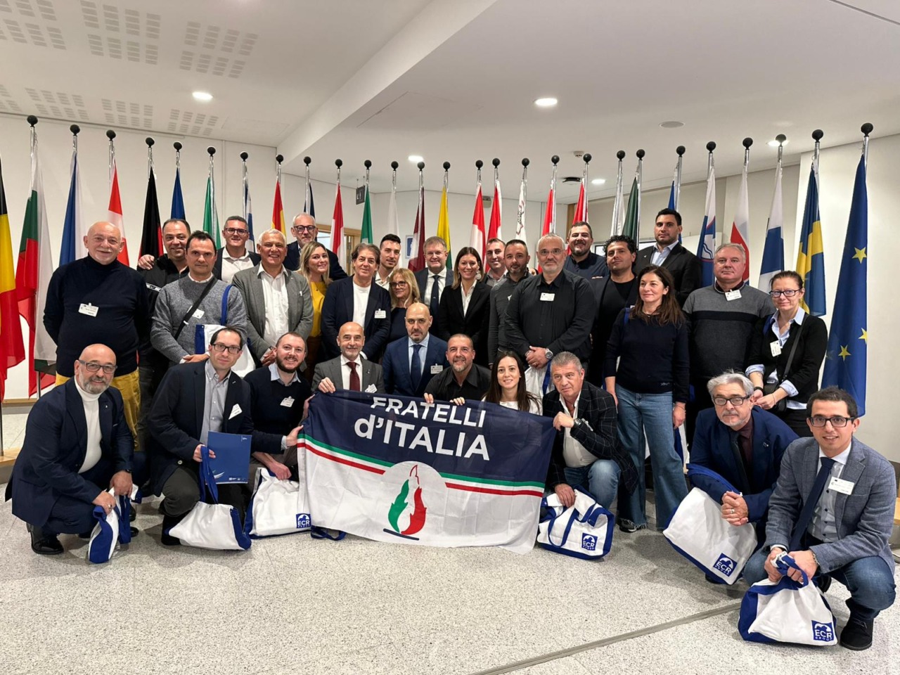 Delegazione di Fratelli d’Italia MB in visita a Bruxelles