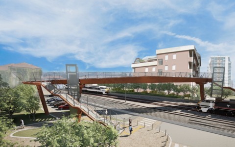 Via libera alla passerella ciclopedonale che sarà realizzata nel 2026