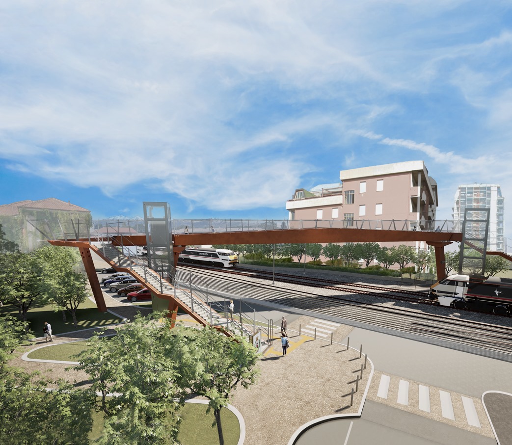 Via libera alla passerella ciclopedonale che sarà realizzata nel 2026