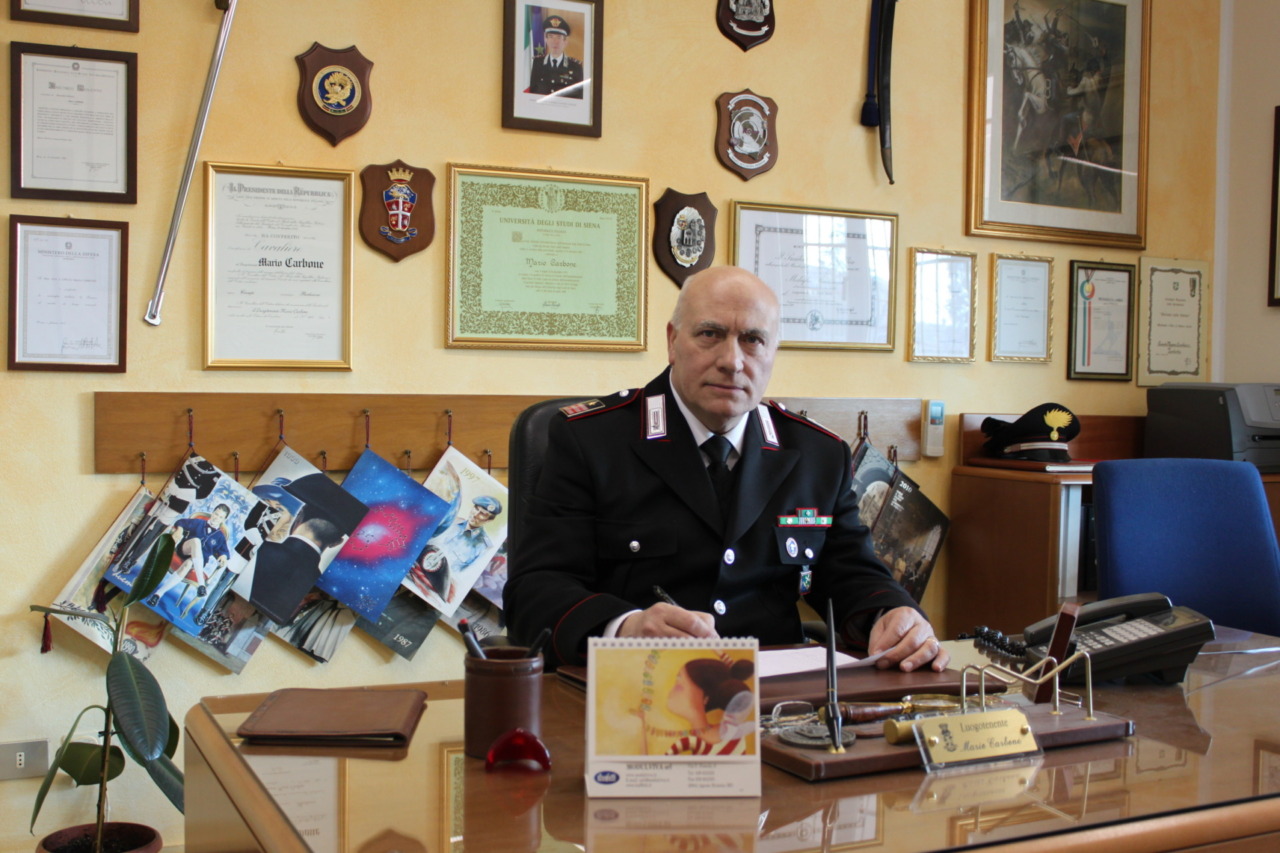 Lutto nell’Arma dei Carabinieri: addio all’ex maresciallo Carbone