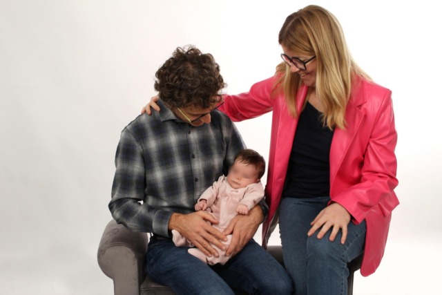 Ecco la famiglia protagonista del Presepe vivente di Agliate