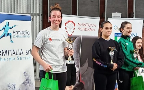 Giada Incorvaia è seconda sul podio