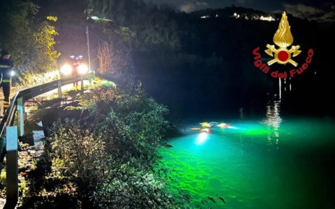 In corso le ricerche di un uomo scomparso nella zona del Ponte di Paderno