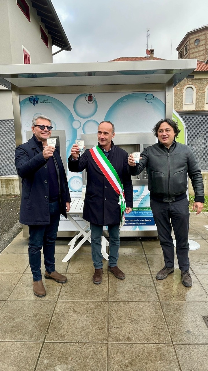 Inaugurata la nuova casetta dell’acqua targata BrianzAcque