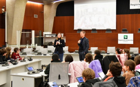 Un’altra scolaresca brianzola ospite a Palazzo Pirelli