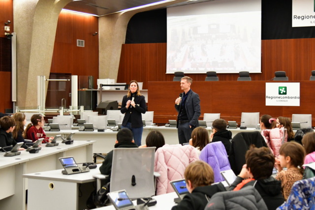 Un’altra scolaresca brianzola ospite a Palazzo Pirelli