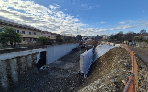 Proseguono i lavori per la nuova tangenziale nord di Cesano