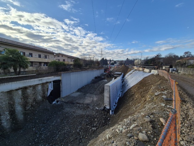 Proseguono i lavori per la nuova tangenziale nord di Cesano