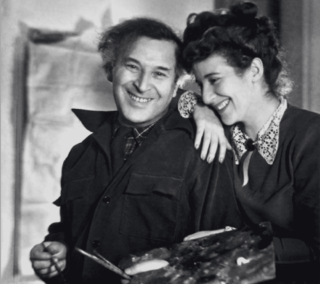 Carta da lettere racconta ai monzesi l’amore tra Marc Chagall e Bella Rosenfeld