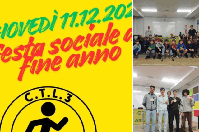 Il Ctl3 Atletica festeggia il 30esimo dalla fondazione