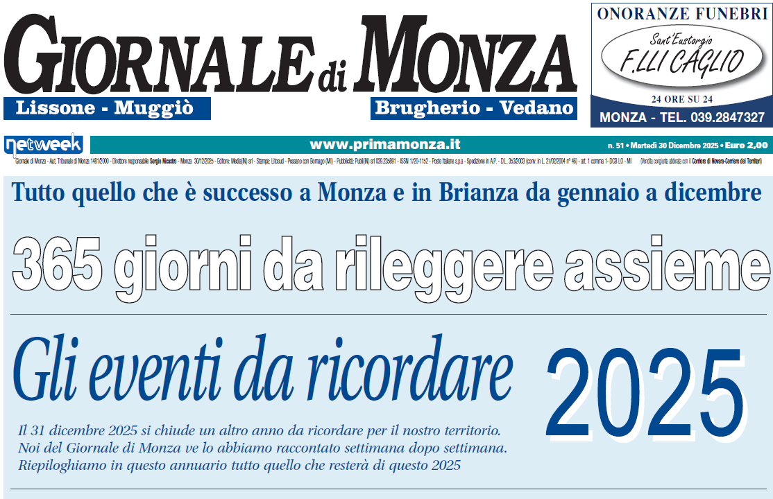 Da oggi in edicola l’edizione speciale con le notizie che hanno segnato l’ultimo anno!