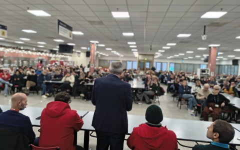 Landini in assemblea con i lavoratori della StMicroelectronics