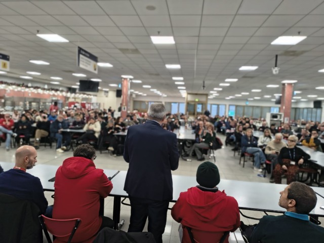 Landini in assemblea con i lavoratori della StMicroelectronics