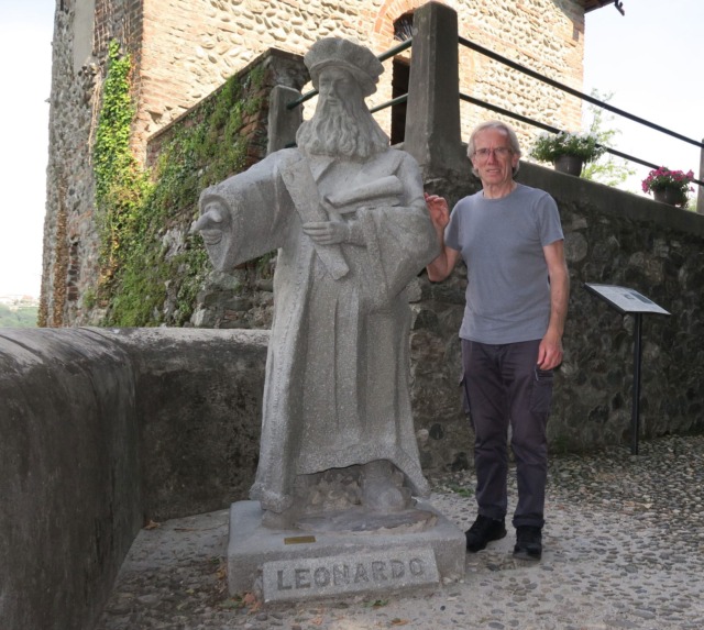 Cornate statua leonardo santuario rocchetta