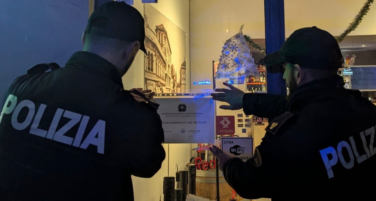 Rissa tra clienti nel locale, il Questore chiude il bar per 15 giorni