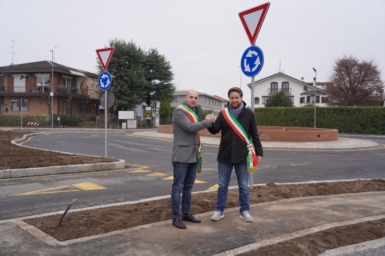 Riaperta alla circolazione la rotatoria di via Wagner-Einaudi