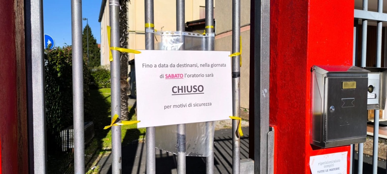 Maranza in centro, l’oratorio chiude al sabato