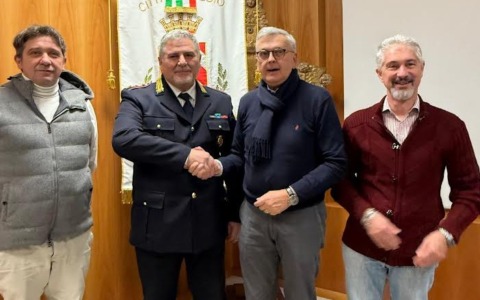 Giuseppe Falcone è il nuovo comandante della Polizia Locale