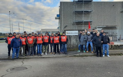 Continua la protesta dei lavoratori della Bavelloni: oggi otto ore di sciopero