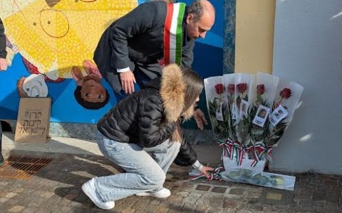 Pietra d’inciampo per Angelo Pozzoli