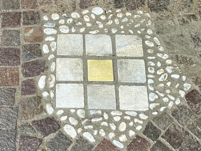 Una Pietra di inciampo per ricordare il sacrificio di Camillo Sala