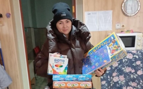 Da Monza un regalo grande per i bimbi ucraini