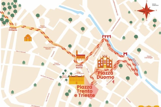 Arriva la fiaccola olimpica in Brianza, strade chiuse e limitazioni