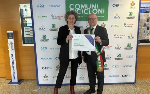 La città per la prima volta nella classifica dei Comuni Ricicloni