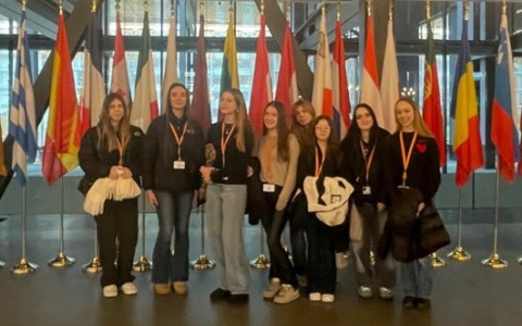 Studentesse in visita alla Corte di Giustizia dell’Unione Europea