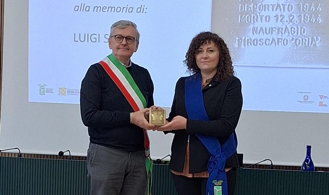 Pietra d’inciampo per Luigi Sala e il ricordo di tutte le vittime della deportazione