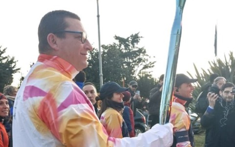 Un vedanese tra i tedofori delle Olimpiadi Milano-Cortina